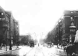 Bild 15. Bezirk Wilmersdorf, Kaiserallee/Ecke Trautenaustraße um 1925