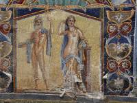 Neptun und Aphrodite, Mosaik in Herculaneum, Fotograf: Martin Schwarz